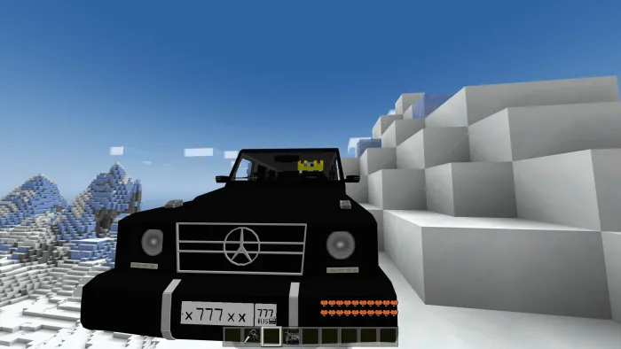 Игрок за рулем гелика