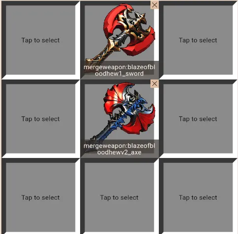 Крафт мощного топора