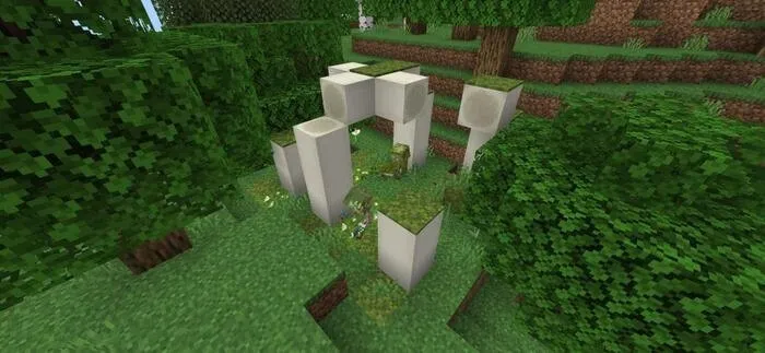 Новая мшистая структура