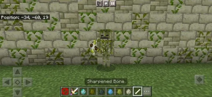 Скелет мшистого воина