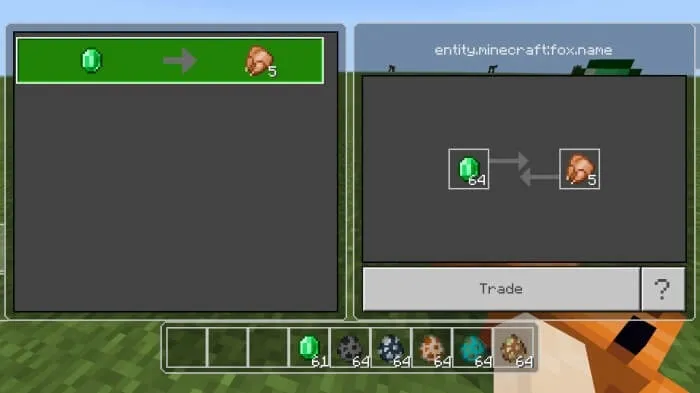 Торговля с лисой