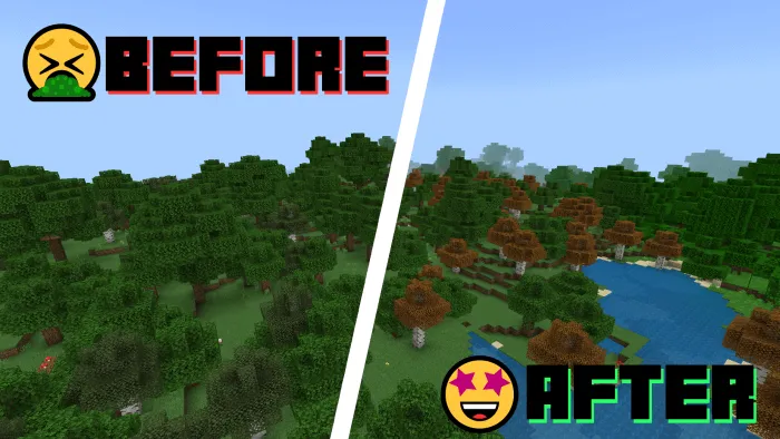 Сравнение березовых деревьев