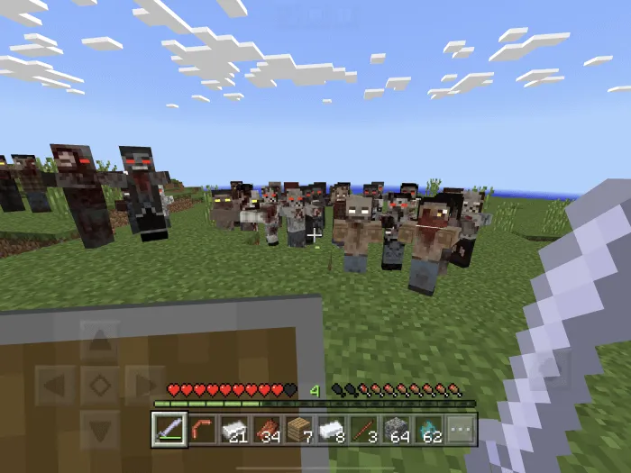 У зомби разный цвет глаз