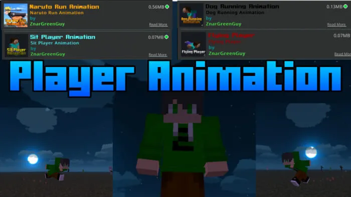 Анимация бега Наруто