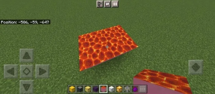 Лавовый пол