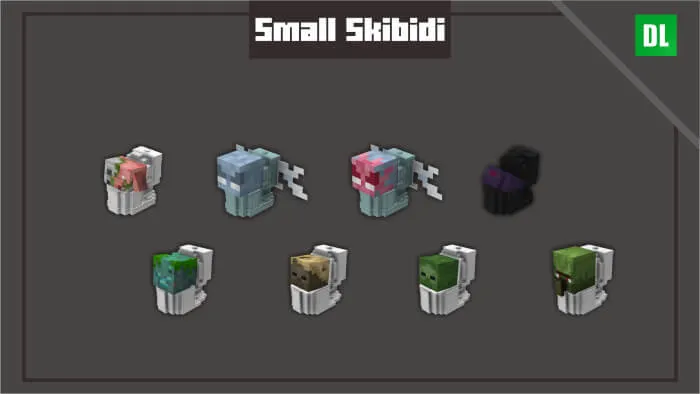 Маленькие скибиди туалеты