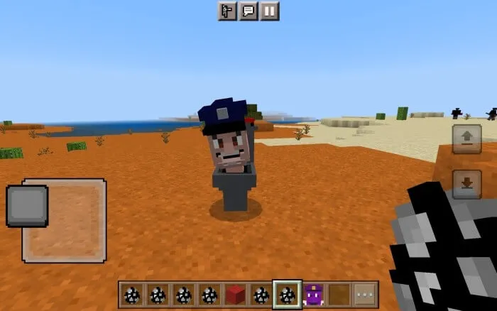 Моб Полицейский Скибиди туалет