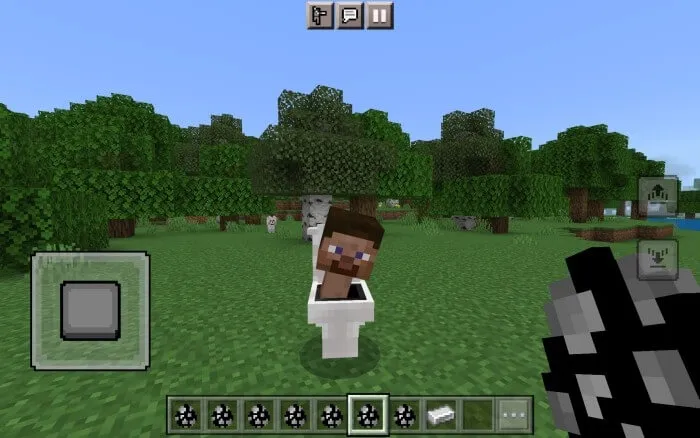 Моб Стив Скибиди туалет