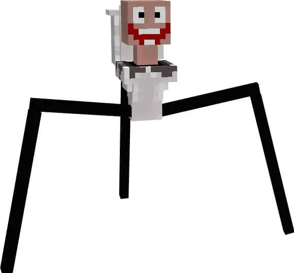 Паук Скибиди туалет