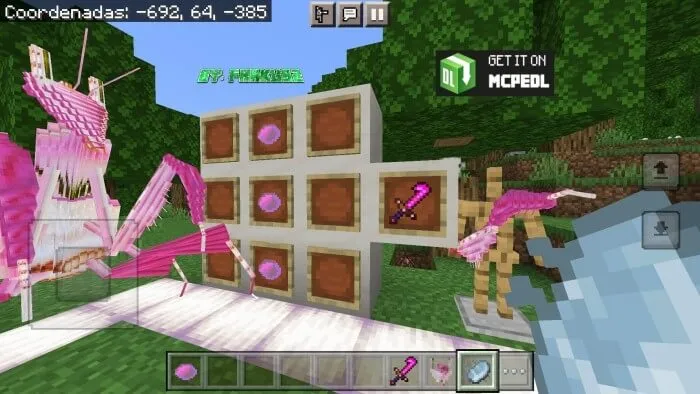 Крафт меча богомола