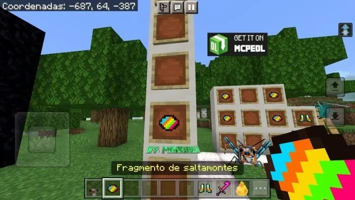 Фрагмент кузнечика