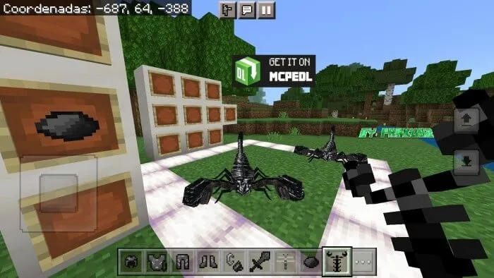 Скорпион в игре