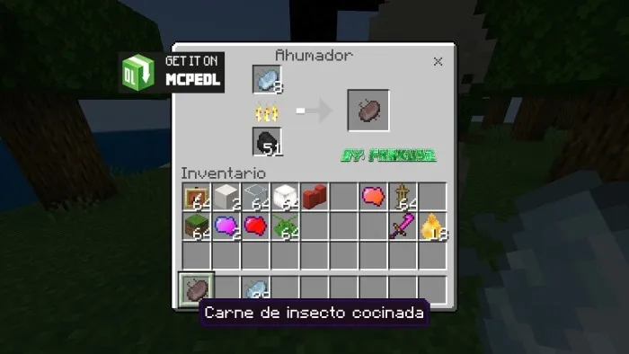 Приготовление мяса насекомых