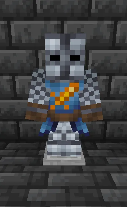 королевский узор на броне