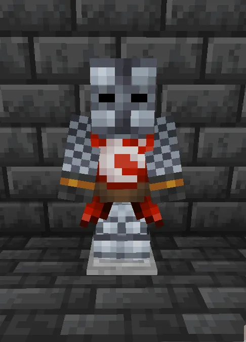 Узор на mojang на броне