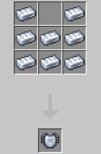 Крафт стального нагрудника