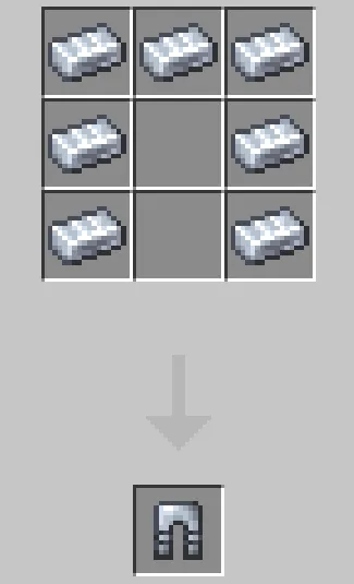 Крафт стальных поножей