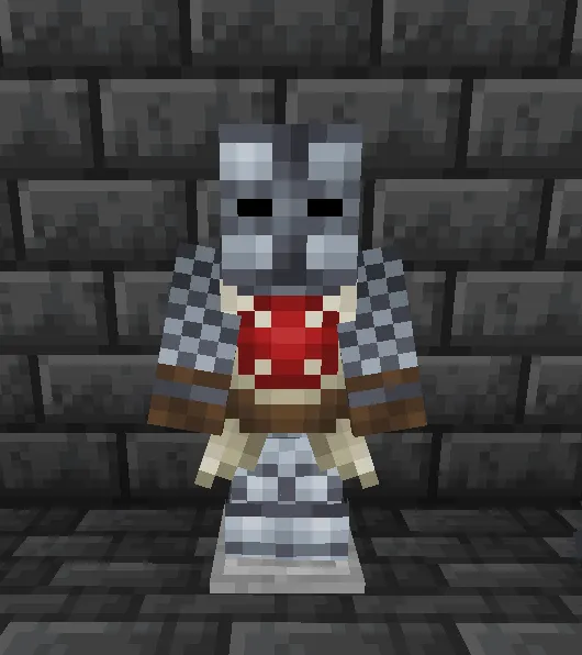 Вид узора крестоносца на броне