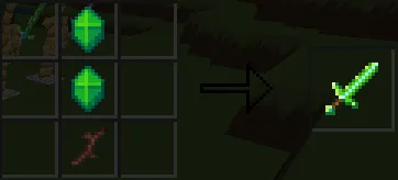 Крафт изумрудного меча