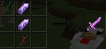 Крафт аметистового меча