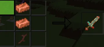 Крафт медного меча