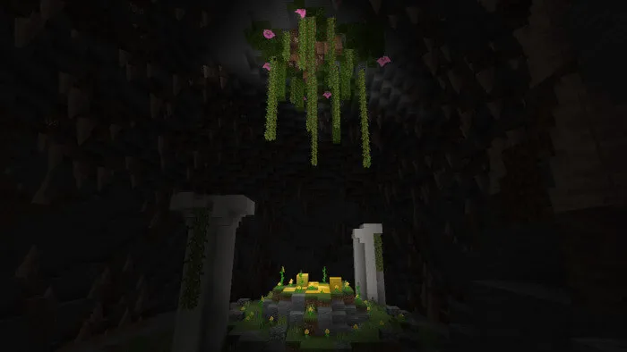 Руины на карте Undertale