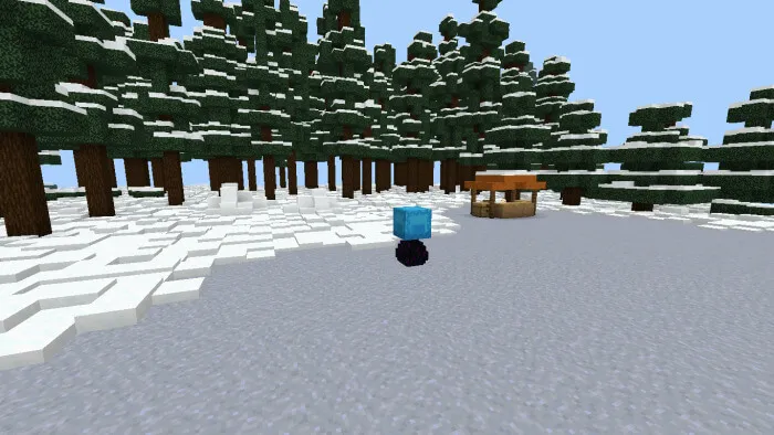 Скриншот с карты с уровнем Сноудин