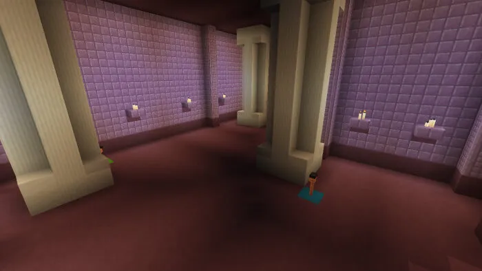 Уровень с колоннами