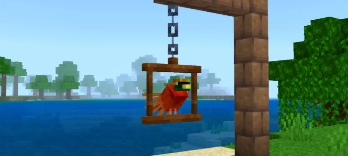 Птица на жердочке