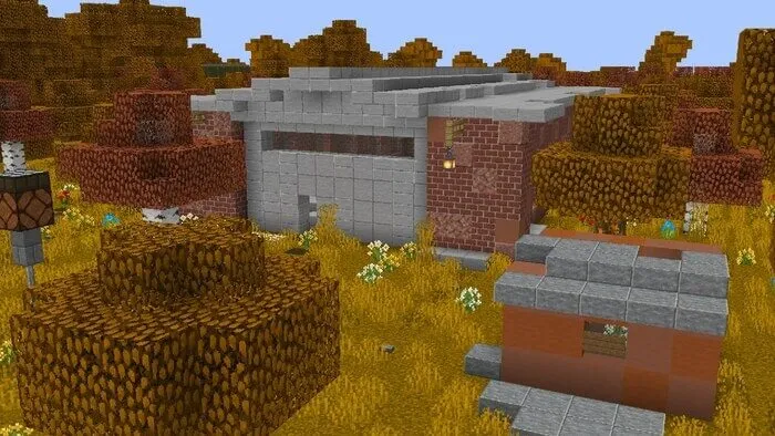 Здания в поселке