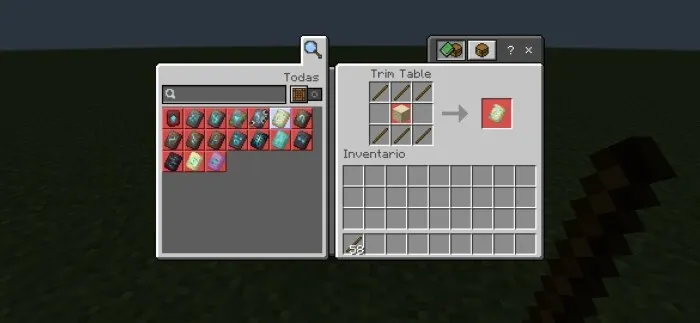 Второй вариант кузнечного шаблона из песка