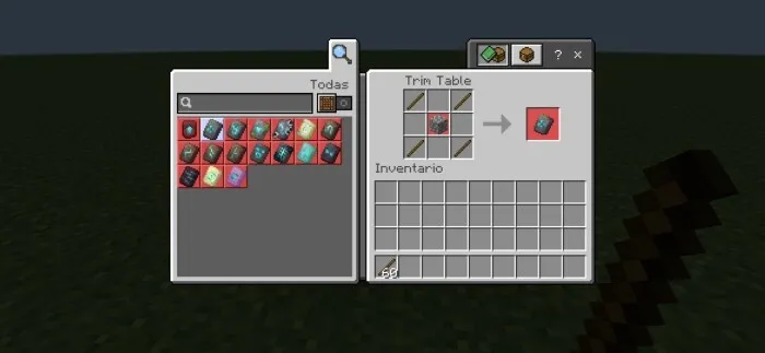 Шестой вариант каменного кузнечного шаблона