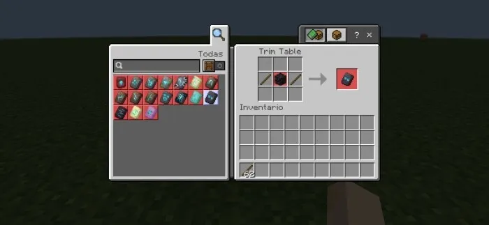 Кузнечный шаблон из обсидиана