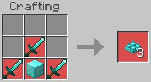 Крафт алмазных шипов