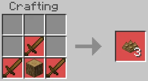 Крафт деревянных шипов