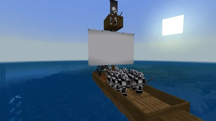 S юниты на корабле