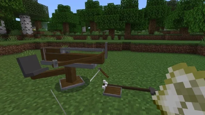 Вид арбалета