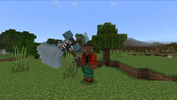 Игрок с челюстным топором