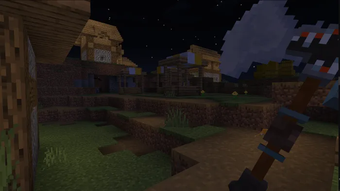 Челюстный топор вид от первого лица