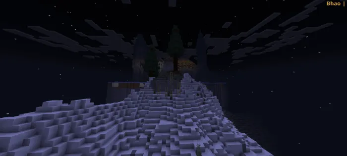 Деревня на горе