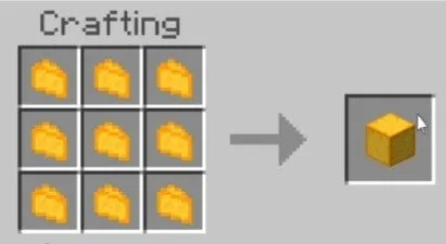 Крафт сырного блока