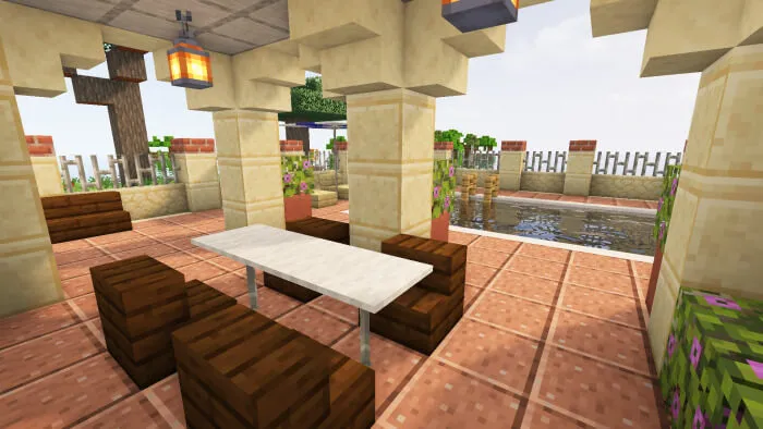 Тераса для отдыха