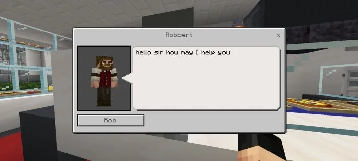 Диалог с продавцом магазина