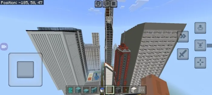 Небоскребы в городе