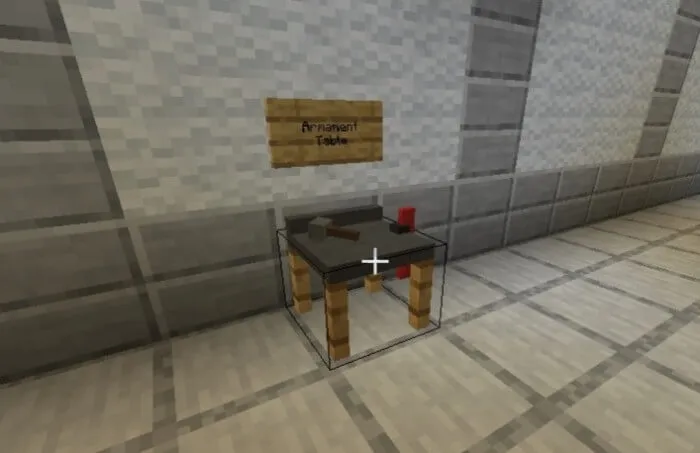 Стол для создания