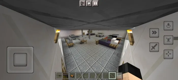 Интерьер места