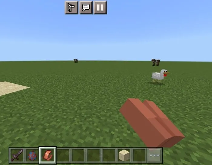 Клешни в инвентаре