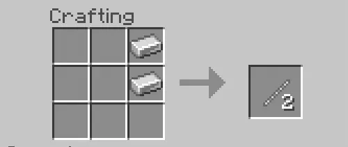 Крафт железной палки