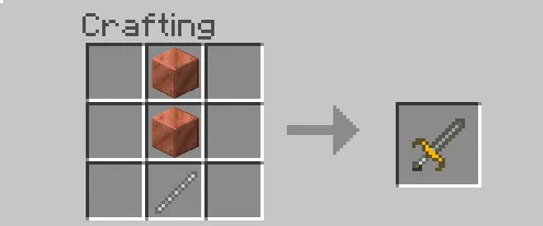 Крафт громового меча