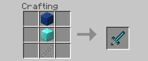 Крафт аква меча